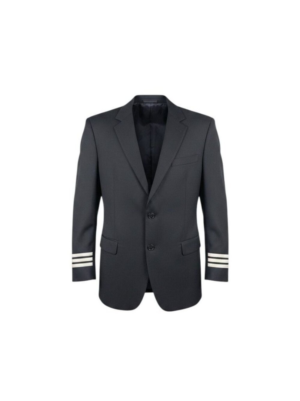 A Cut Above Pilot Uniform Blazer With Striped Cuffs Mens Size 42